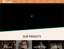 Tablet Screenshot of onlinebizsoft.com